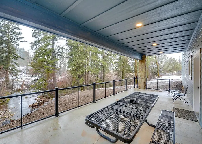Holiday home Covered Patio, Creek & Mtn Views: Nature Hub Afton